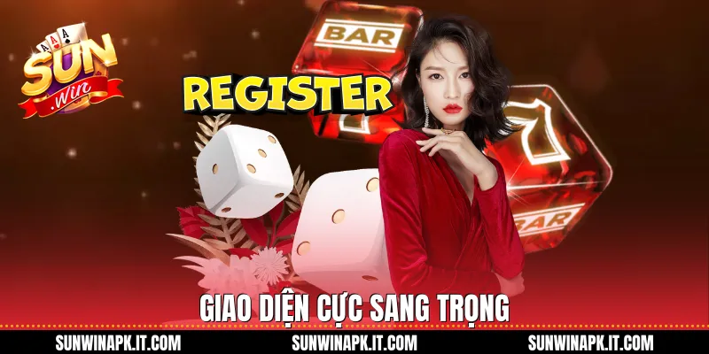 Giao diện cực sang trọng