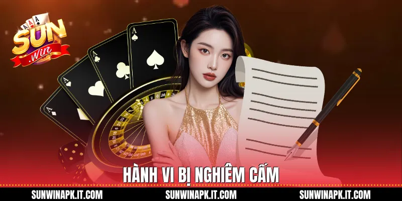 Hành vi bị nghiêm cấm