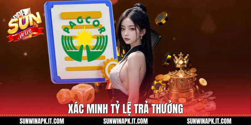 Xác minh tỷ lệ trả thưởng